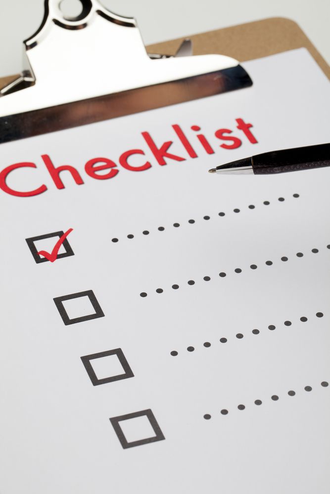 Checklist